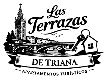 Logotipo las terrazas de Triana negro